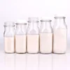 milk glass bottles wholesale 500ml 16oz square glass bottles for juice cold drink