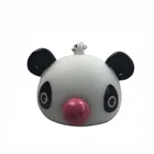 Fancy pop nose keychains, custom 3d soft pvc keychains for promotion