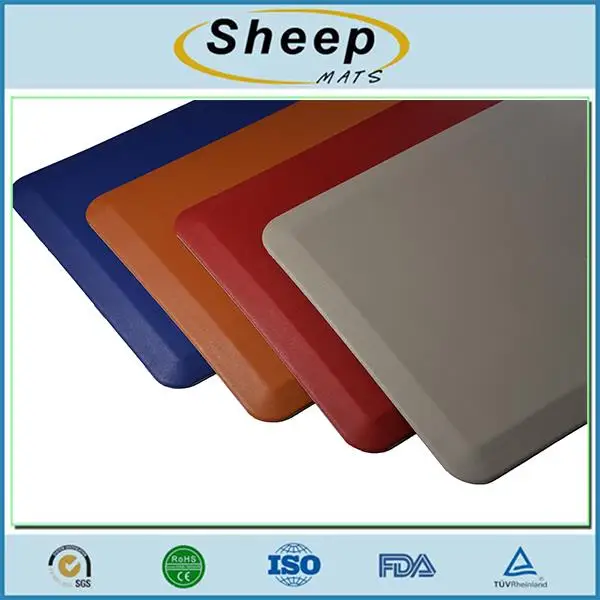 Decorative durable anti fatigue floor good quality floor kitchen mat