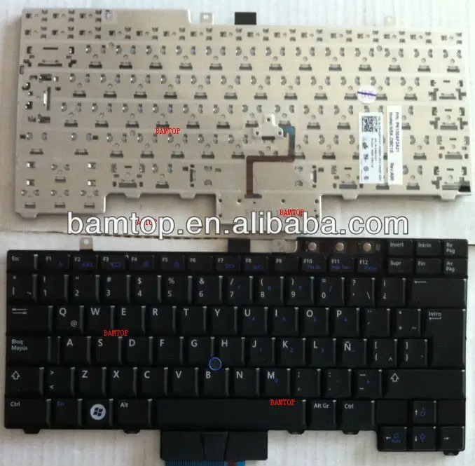 لديل خط العرض e6400 e6410 e6500 e6510 ، الدقة m2400 m4400 m4500 الأسود la Nsk-Dbc1e Pk130af2a21 laptop keyboard