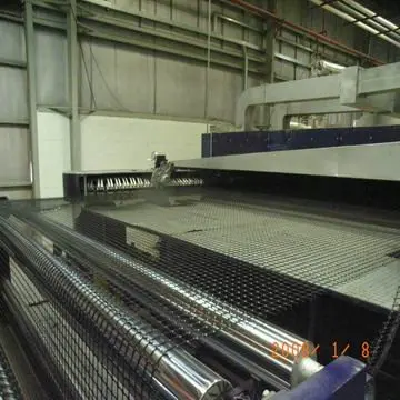 plastic geogrid machine
