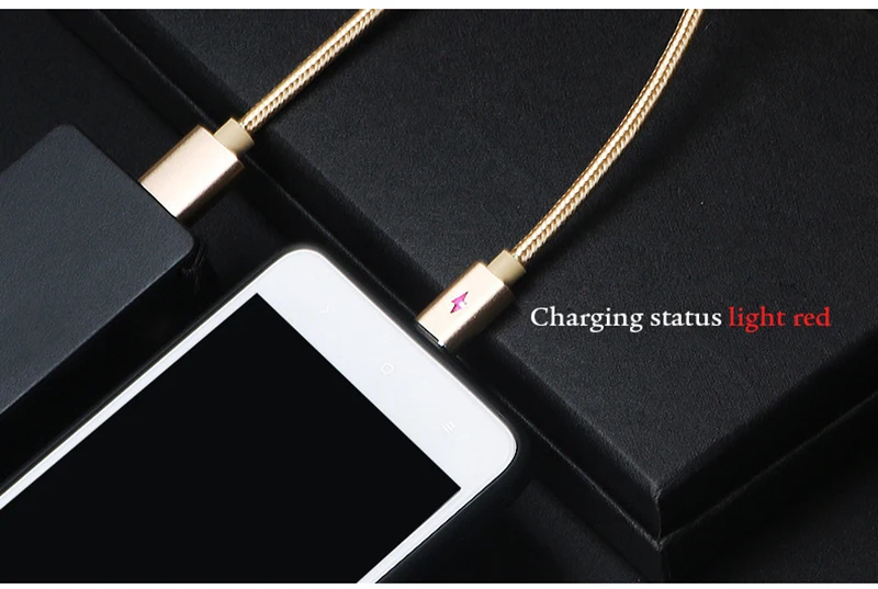 LED USB Type C Cable 2A Android Fast Charging Data Cable Type-C Charger Cable - ANKUX.COM