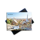 HOT Casa Mila Theme Barcelona Souvenir Fridge Magnets Custom Logo Epoxy Tinplate Souvenir City Magnets