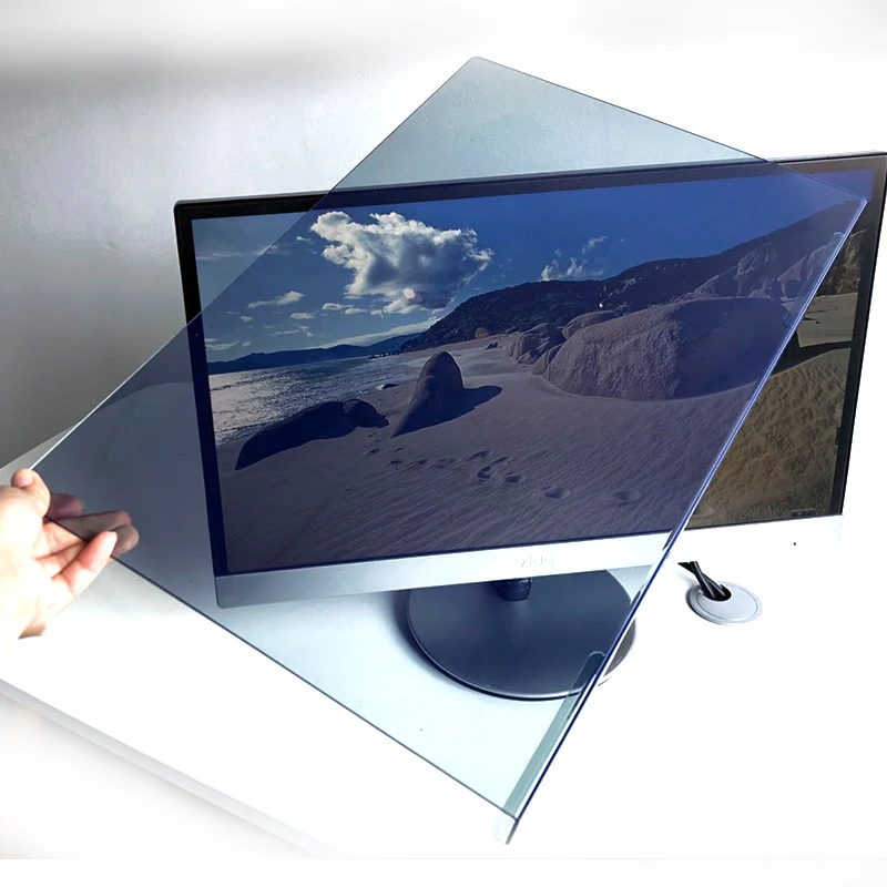 Grande Taille de 55 pouces TV Écran Protecteur/Protecteur D'écran de Moniteur Pour LCD, LED Et Plasma TV Acrylique Film D'écran