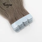 Factory Price Cuticle Aligned Double Drawn Invisible 2.2g Brown Tape Human Hair Extension