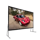 Hot sale! Fast fold projector screen portable 16:9 90inch