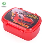 Cheap sectional plastic food container 2 compartments