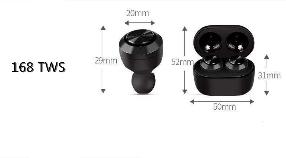 BT 5.0 TWSF6 A6 TWS Wireless Earphones i8 i9s Wireless Earbuds with Charging Case - ANKUX.COM
