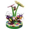 Bee Paradise Carousel A new amusement outdoor kiddie ride used coin operated kids mini carousel ride for sale