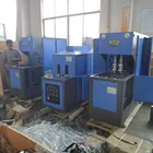 plastic water bottle making machinery semi-auto blowing machine