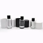 100Ml Perfume Glass Bottle With Magnetic Cover High Premium Perfume Glass Bottle 100Ml