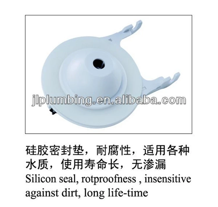 New design adjustable height T0108 plastic chain 3 inch dual flush valve