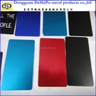 Metal Metal Business Card Blank High Quality Standard Blank Metal Business Name Cards