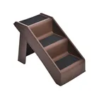 Three Step Pet Steps Stairs Indoor Foldable Pet Stairs Dog Stairs for Bed