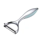 Zinc alloy square handle y-shaped fruit peeler kitchen tools vegetable and melon planer multi-functional peeler