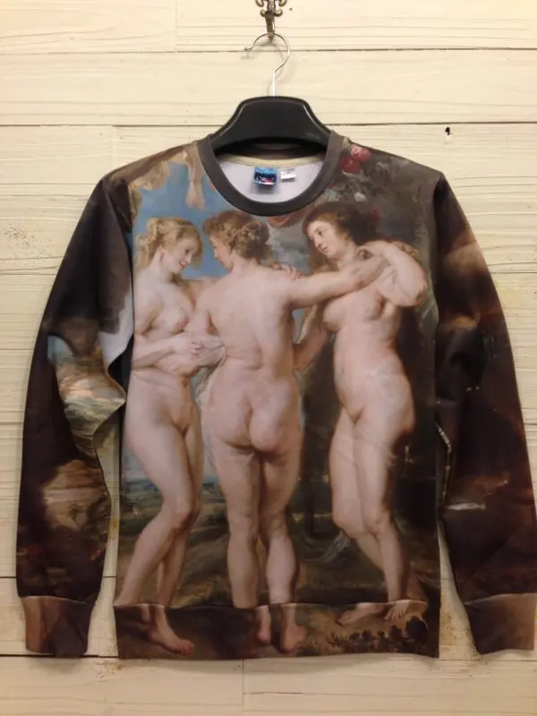 3D digital print fashion men's sweatshirts