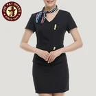 Popular New Design Western Hotel Receptionist Uniform Custom