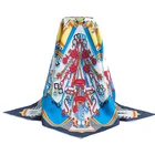 Boutique 100% Silk Printed Custom Square Bandana