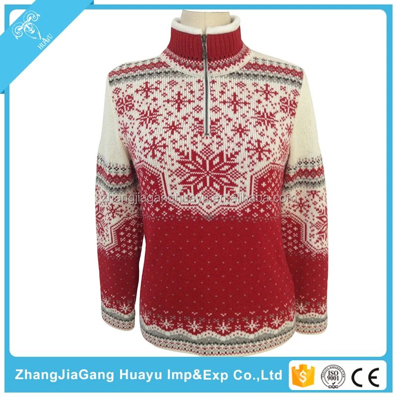 High precision factory supply full knitted sweater