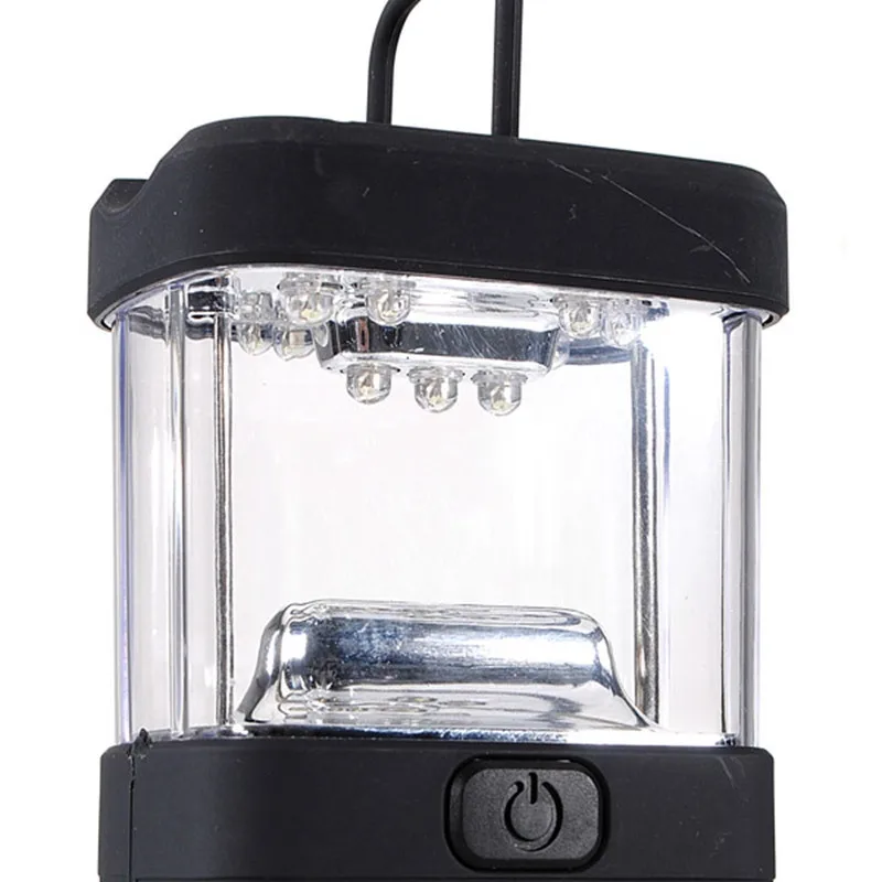 Newest 11 LED Battery Powered Portable Lantern Light Lamp For Camping Fishing Reading Caving Climbing Boating Hiking 3 Color