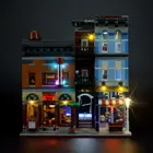 LIGHTAILING LED Light Kit For Expert Detective's Office Set Building Blocks Light Set Compatible With legos 10246