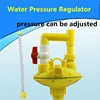 Cheap price high quality plastic pressure water regulator for chicken drinking lines
