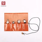 Well designed custom royce leather watch roll 4 pouch