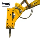 1.2-3tons hitachi zx08 zx10 zx17 zx22 zx30 mini excavator used side type hydraulic rock breaker for mini excavator