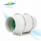 Best hvac Axial Ventilation Exhaust Plastic Small 100mm AC Silent 4" inch Electric 220v in line duct fan