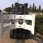diesel forklift with Cascade Attachments, Cascade paper roll clamps