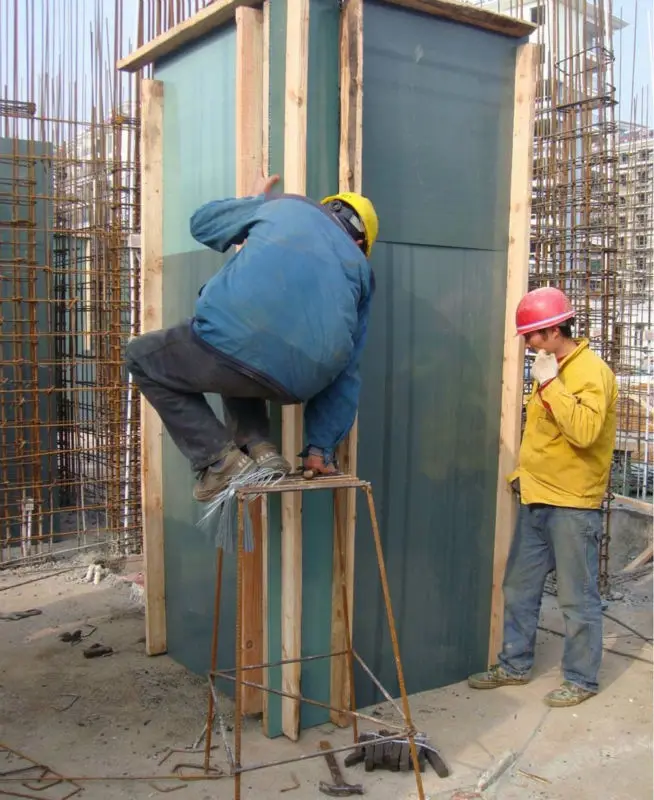 professional service black/brown marine plywood 