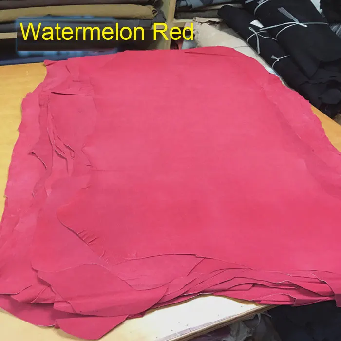 Genuine pig skin split leather