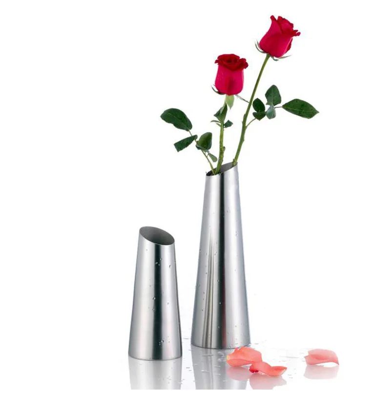 Dongguan фабрика OEM Высокое качество высокое товары нержавеющая сталь вазы для женщин