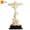 Customized Resin Ivory/Copper Fabrication Crafts Religious Figurines Jesus Cross Statue Decoration