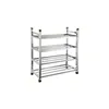 Stainless steel square tube assembly outdoor shoe rack waterproof