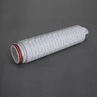 naturally hydrophobic PTFE membrane Pleated Membrane Filter Cartridge for CO2 /Air Clarifying Filtration in Wineries