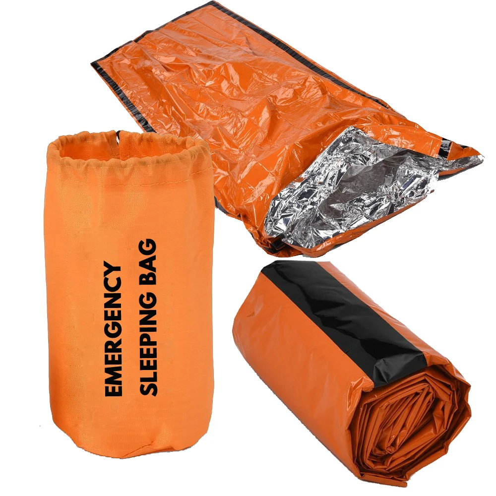 Bivy Emergency Sleeping Bag With Survival Whistle Buy Emergency Sleeping Bag