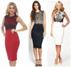 Female ladies new model dress & ladies fashion lace dresses lace dress fabric