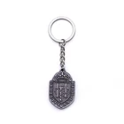 Ancient Chinese customized metal nice court model keychain
