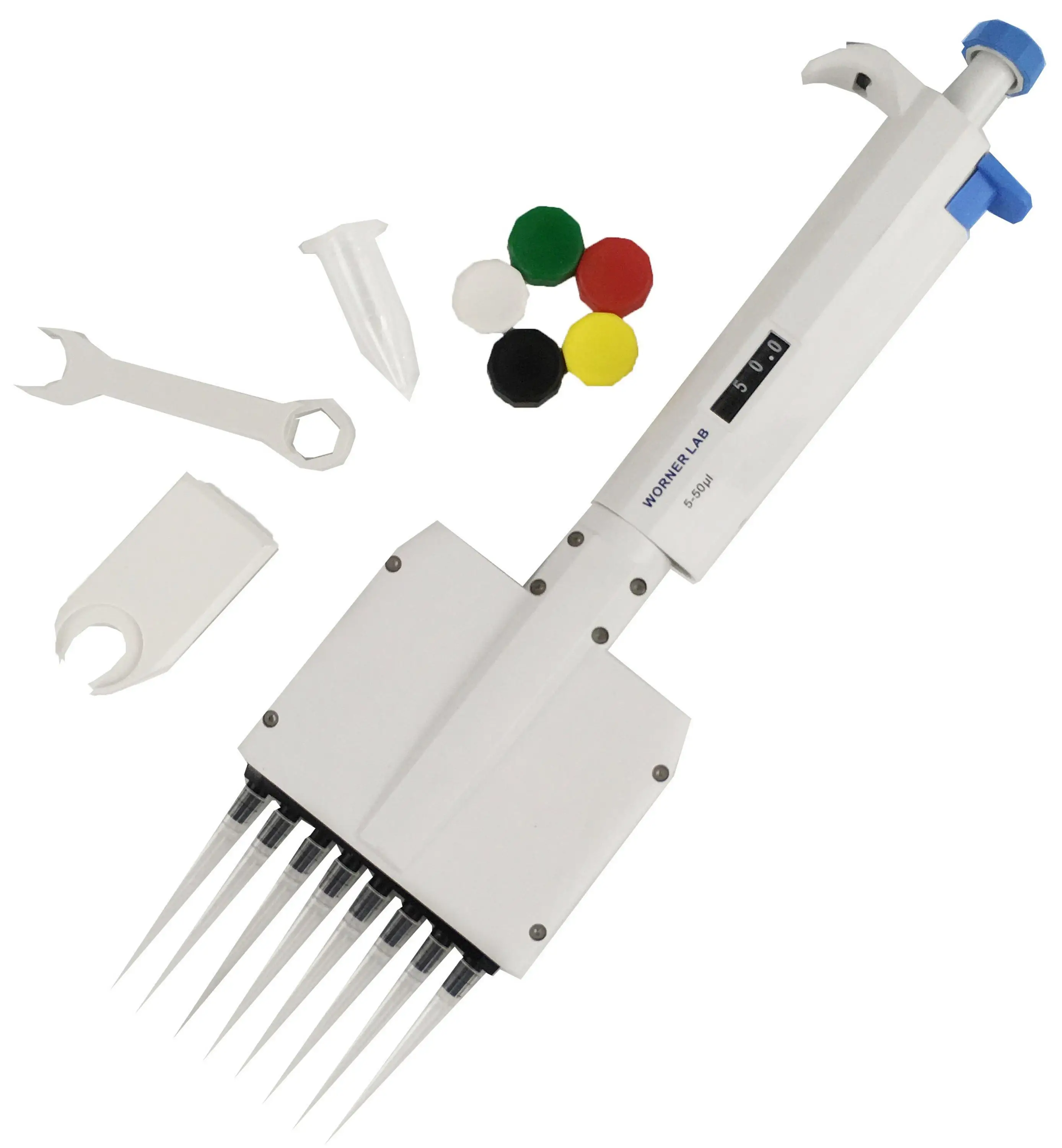 DIGITAL MULTICHANNEL MICROPIPETTE 8 channels TOTALLY AUTO