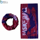 Custom logo seamless multifunctional neck tube scarf bandana
