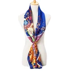 Hot Sale Cheap Satin Scarf Size 90*90cm Plain Style For Malaysia