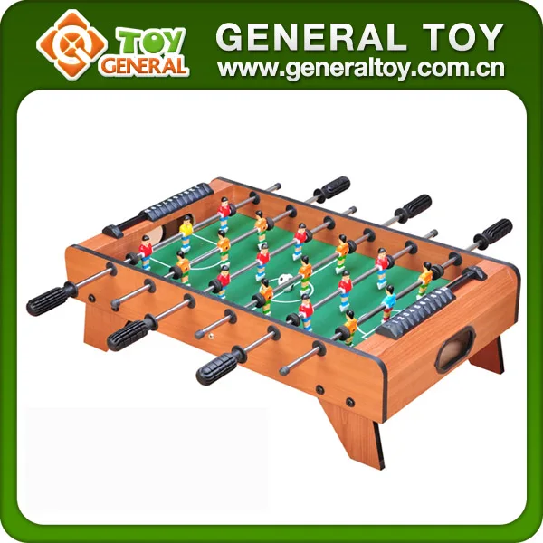 wood table football