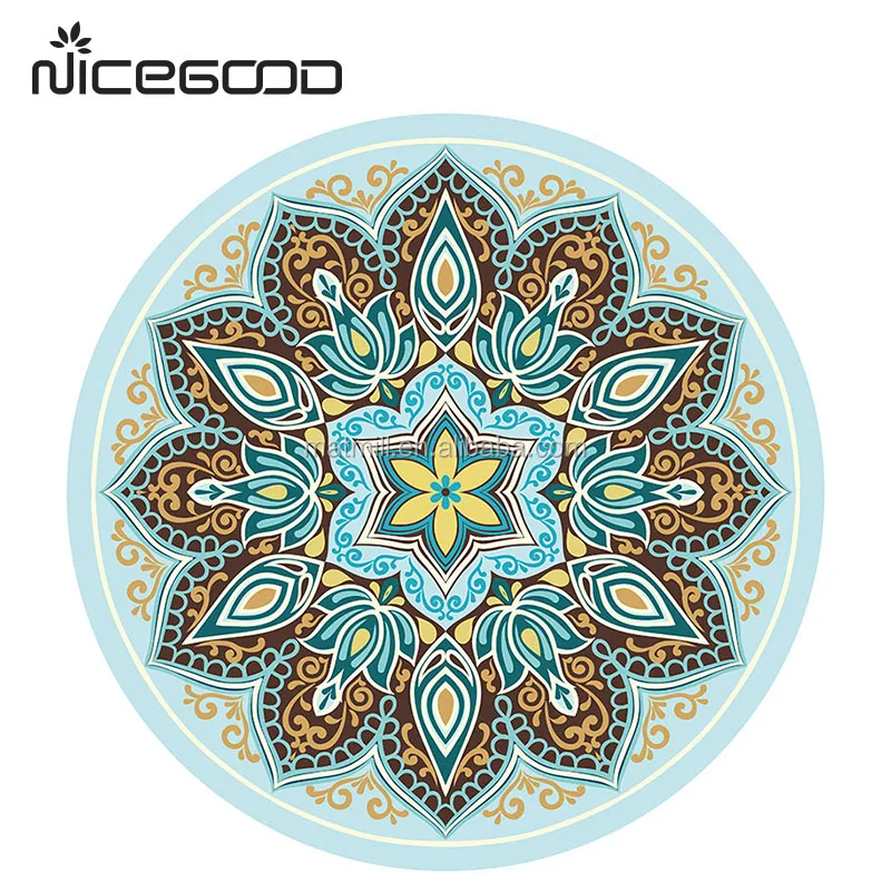 round yoga mat