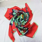 2019 Wholesale custom high quality silk stretch satin hijab scarf for women