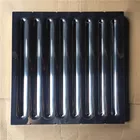 High efficiency kitchen baffle aluminum grease hood filters