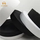 Factory Direct Custom Width Black And White Elastic Band Webbing strap For Garment