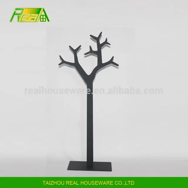 style metal iron family gifts holder hanger custom jewelry tree