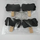 High Quality Wood Clothespin with Blackboard Pegs for DIY 4512D-HB
