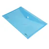 A4 a3 size office supplies snap button transparent paper pp plastic document carrying file folder fastener document bag